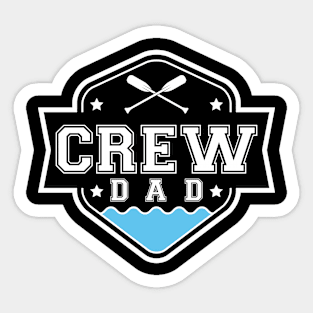 Crew Dad Rowing Dad Sticker